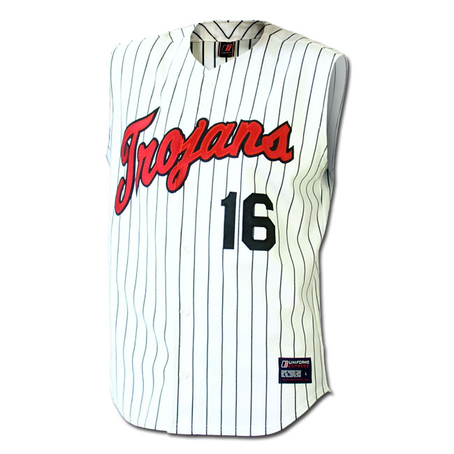 sleeveless baseball uniforms