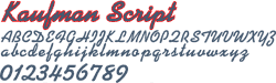 Kaufman Script